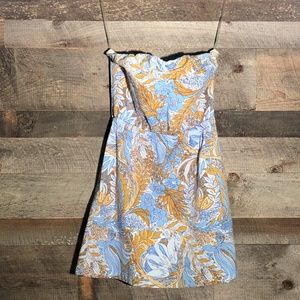 VERONICA M STRAPLESS CASUAL MINI DRESS